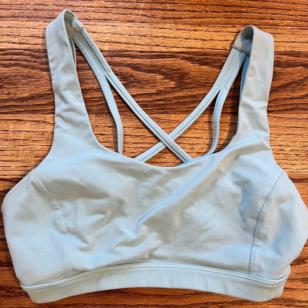 Lululemon Free to Be Bra Ice Blue 4